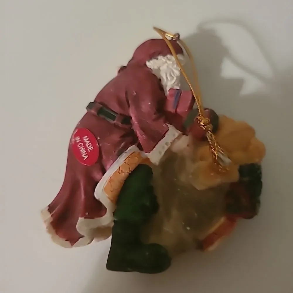 Vintage Santa Ornament #3